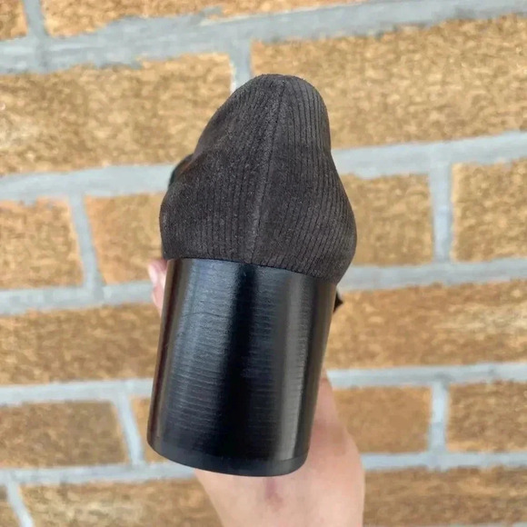 Aquatalia Womens Loreen Gray Loafer Heel shoes 9.5 - Picture 7 of 12